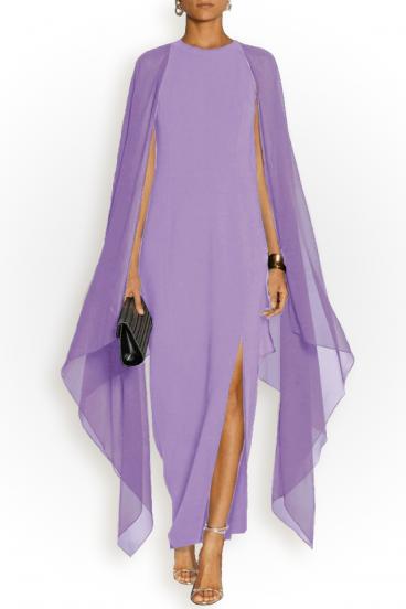 Elegant dress Ileana, lilac
