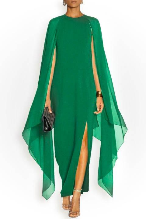Ileana elegant dress, green