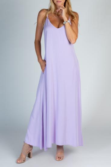 Maxi summer dress Yasmine, lilac