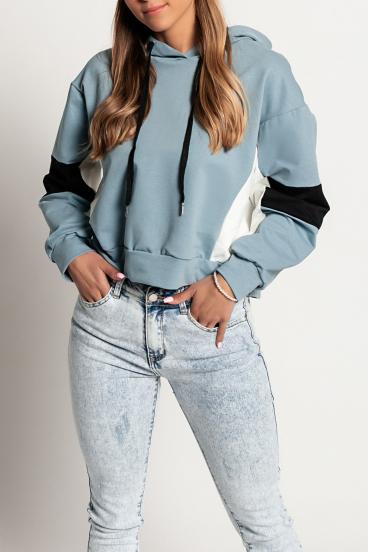 Jappola hooded sweatshirt, blue