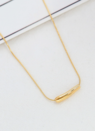 Pendant Necklace, ART2090, Gold Color