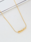Pendant Necklace, ART2090, Gold Color
