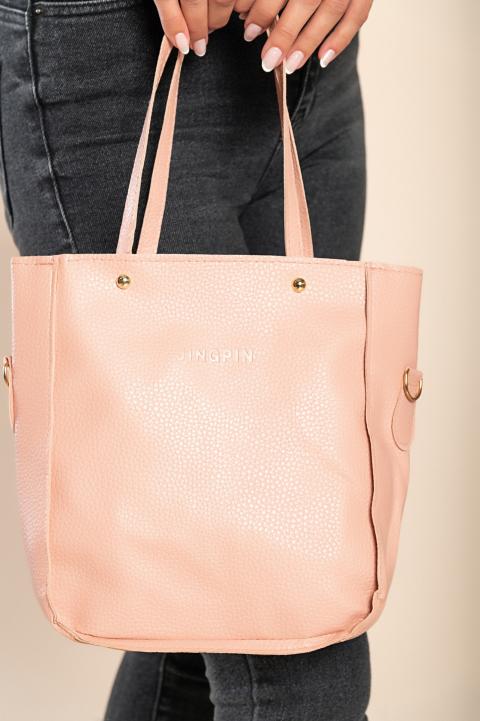 4 Piece Purse and Handbag Set, Pink