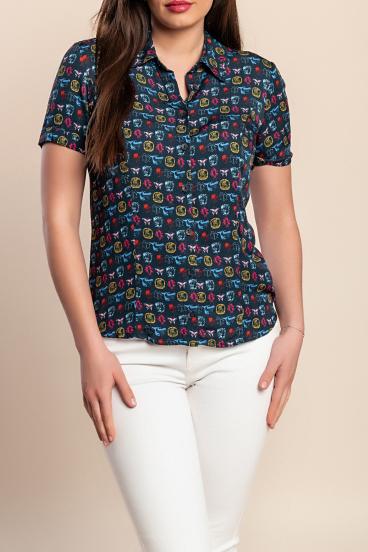 T-Shirt, dark blue