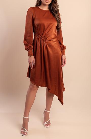 Midi dress, camel