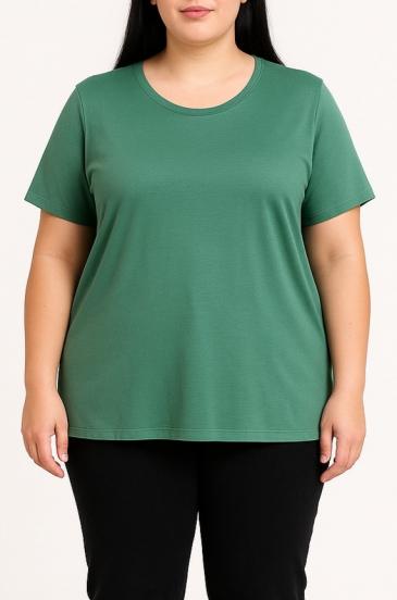 Viscose T-shirt, green