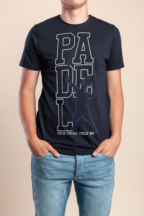 Men's Cotton T-Shirt, Dark Blue
