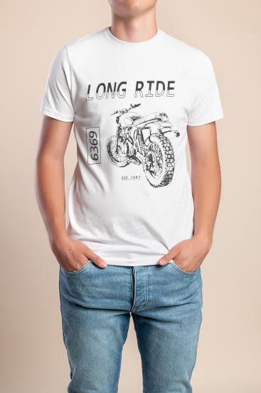Men's Cotton T-Shirt, White