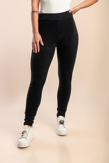 Slim fit sports pants, black