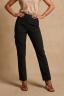 Cargo pants with pockets, black