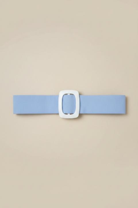 Hair clip, light blue