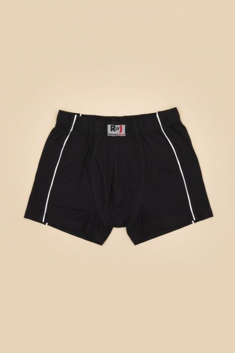 Men's Cotton Boxer Shorts, Black