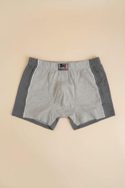 Men's Cotton Boxer Shorts, Gray