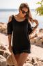 BECCY TUNIC - BLACK