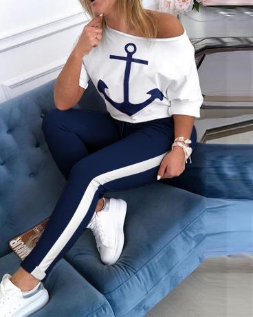 TRACKSUIT WITH ELEVEN ANCHOR MOTIF